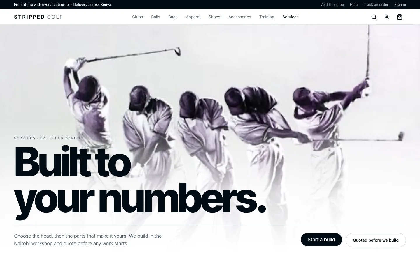 Stripped Golf preview 4
